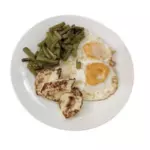 Huevos volteados