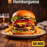 HAMBUR especial  + 🍟
