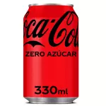 Coca-Cola Zero Azúcar lata 330ml.