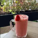 Agua fresca de Fresa