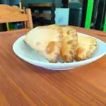 Queso, choclo y ciboulette xl