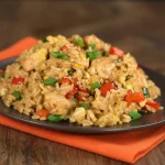 Arroz c/pollo entero (taza china )