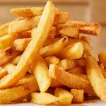 Porción de papas fritas