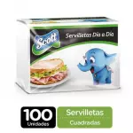 Scott Plain Square Paper Napkin