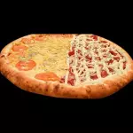 PIZZA DOIS SABORES - M 6 FATIAS