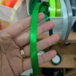 Cinta de Raso Verde Medio