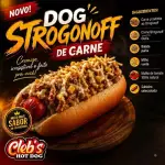 Hot Dog Strogonoff Bovino