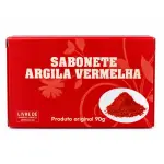 SABONETE BARRA ARGILA VERMELHA 90G