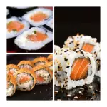 40 rolls  salmão