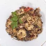 Arroz al estilo Chaufa vegetales