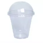 Vaso pet 12oz c/tapa domo
