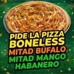 PizzaBoneless búfalo/ mango habanero