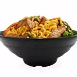 Yakisoba Carne e frango