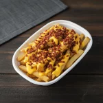 Papas con queso amarillo 3 tamaños