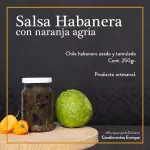 Salsa habanera con naranja agria