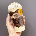 BROWNIE COM OURO BRANCO