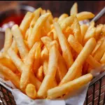 Porçâo de fritas