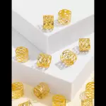 30 piezas de pelo en espiral