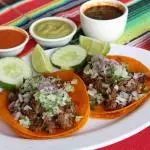 Orden de tacos de birria