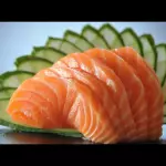 Sashimi de salmão