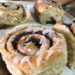 Rollo de canela vegano