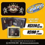 Carteira Mitty Micro Café RF:MOCP