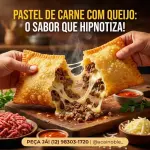 Pastel de carne com Queijo