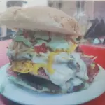 Hamburguesa triple
