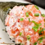 Temaki salmão