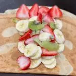 3 item 2 topping House Crepe