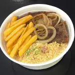 Marmitex P Bife Acebolado