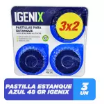 Pastilla estanque de baño Igenix 3U