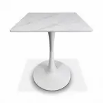 Mesa Tulip de 70x70cm Blanco neo
