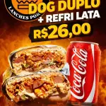 Combo hot Dog + refri lata