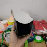 Porta Papa Frita Mediano Negro