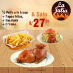 1/2 Pollo a la Brasa
