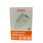 FONTE TURBO QC3.0 KAIDI KD-111