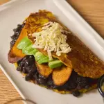 Cachapa vegetariana