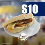 Sanduíche c/Banana e Queijo