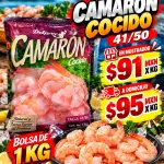 BOLSA CAMARON COCIDO 41-50 1KG