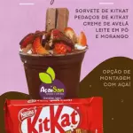 Sorvete Gourmet KitKat