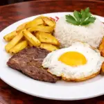 Bistec a lo Pobre