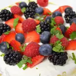 Crepas y Waffles de Frutos Rojos