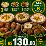 Combo Mezze árabe