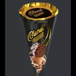 Cone Baunilha com Chocolate