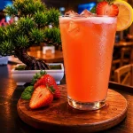 limonada de fresa
