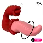 Super vibrador com rotação de 360°