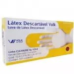 Luva  Volk de Látex Com Pó
