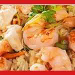 Chow fan camarones