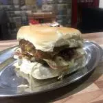 x filé egg bacon